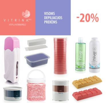 VITRINAPRO pasiūlymas depiliacijos prekėms