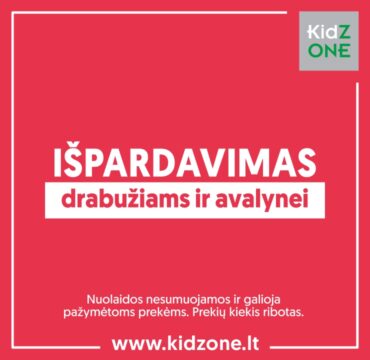 KIDZONE – žiemiškas išpardavimas!