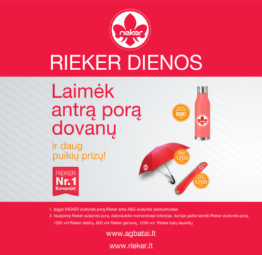 A&G/RIEKER – RIEKER dienos