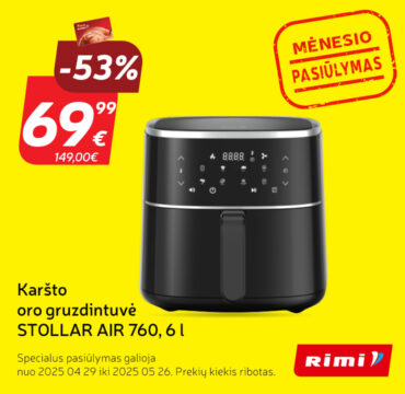 RIMI mėnesio pasiūlymas