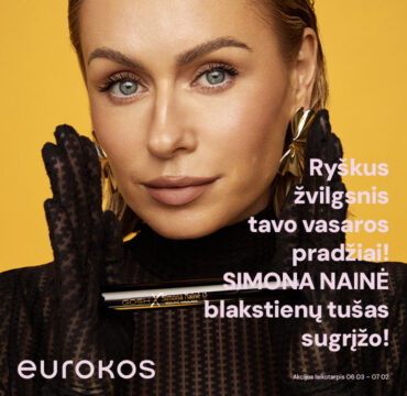 EUROKOS – ryškus žvilgsnis tavo vasaros pradžiai!