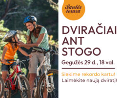 Dviračiai ant stogo gegužės 29 d.