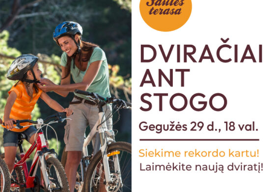 Dviračiai ant stogo gegužės 29 d.