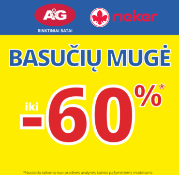 A&G/RIEKER – basučių mugė!