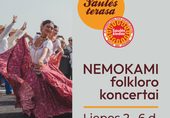 Tarptautinis folkloro festivalis „Saulės žiedas“ – „Saulės terasoje“!