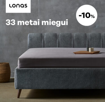 LONAS. Viskam* -10%!