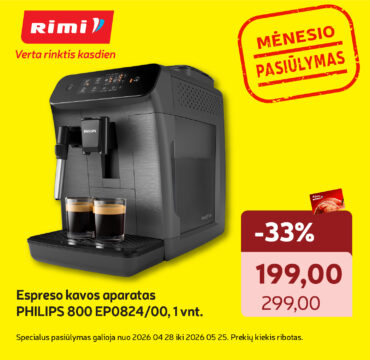 RIMI mėnesio pasiūlymas