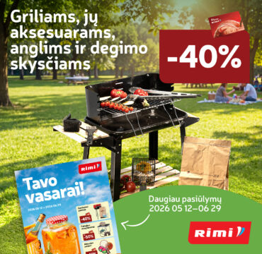 Švęsk vasarą su RIMI!