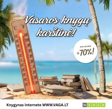 Knygyne VAGA – vasaros knygų karštinė!