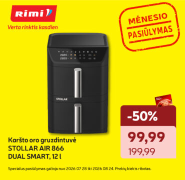 Mėnesio pasiūlymas RIMI parduotuvėje