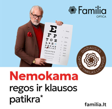 Familia Optica – nemokama regos ir klausos patikra*