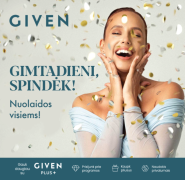 GIVEN tinklo gimtadienis!