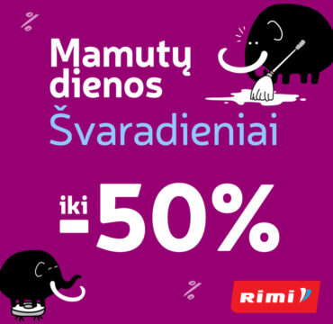 RIMI – tegul namuose skamba švara už SUPER kainą